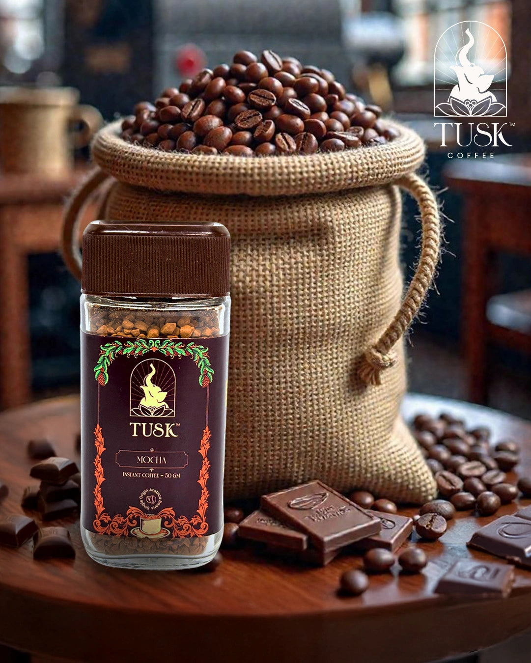 Freeze Dried Instant Coffee- Mocha
